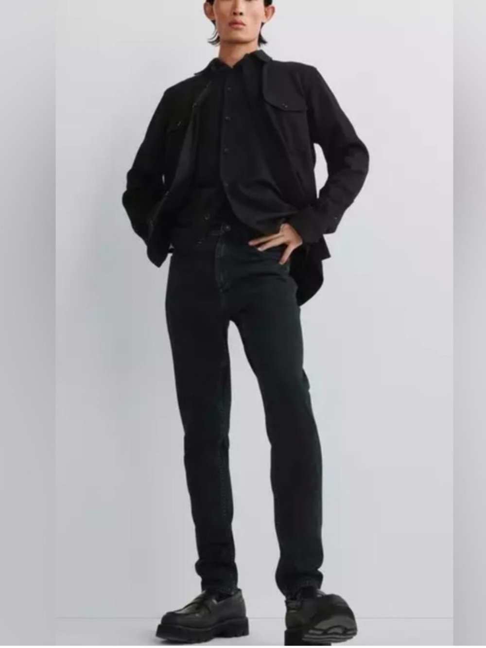 Rag & Bone Fit 1 Aero Stretch Skinny Fit Jeans in Jericho - 33 X 32